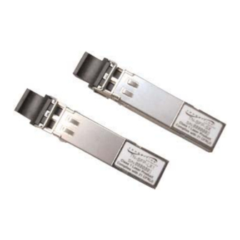 Transition Networks TN-SFP-10G Series User Manual