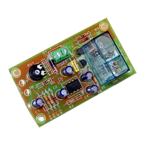 CEBEK PM-11 Quick Start Manual