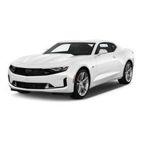Chevrolet Camaro 2019 Quick Reference Manual