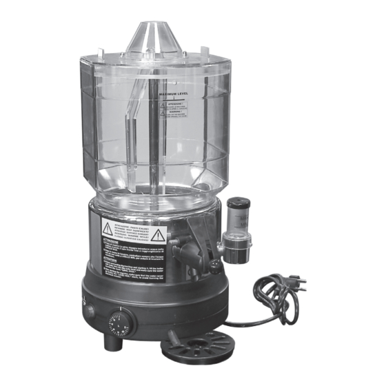 GBG 5 Liters Operating Instructions Manual