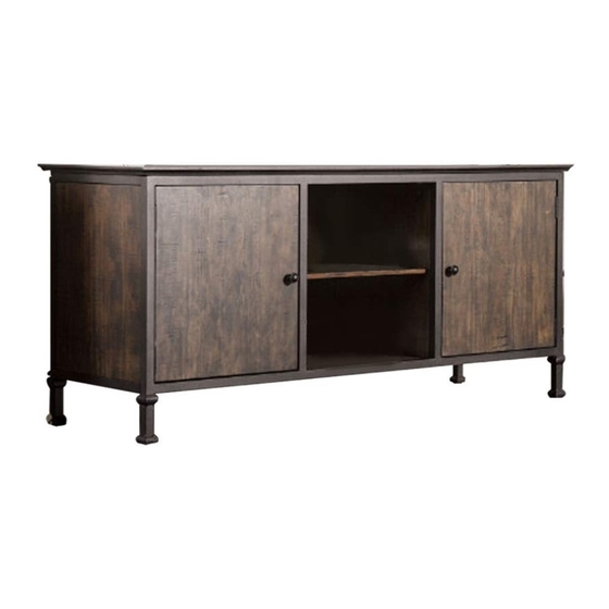 Furniture of America CM5822-TV-60 Assembly Instructions Manual