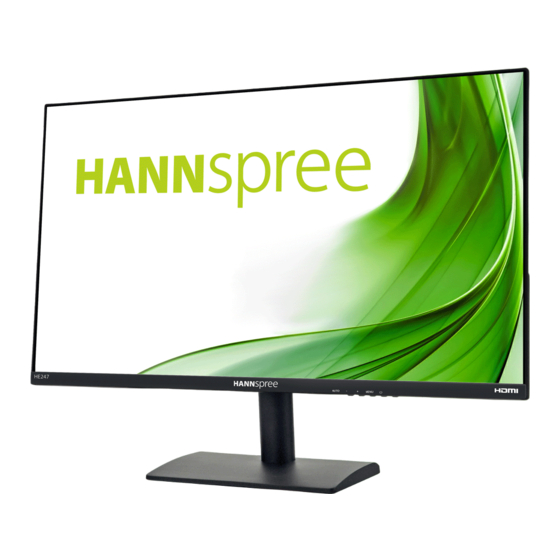 HANNspree HE247HFB User Manual