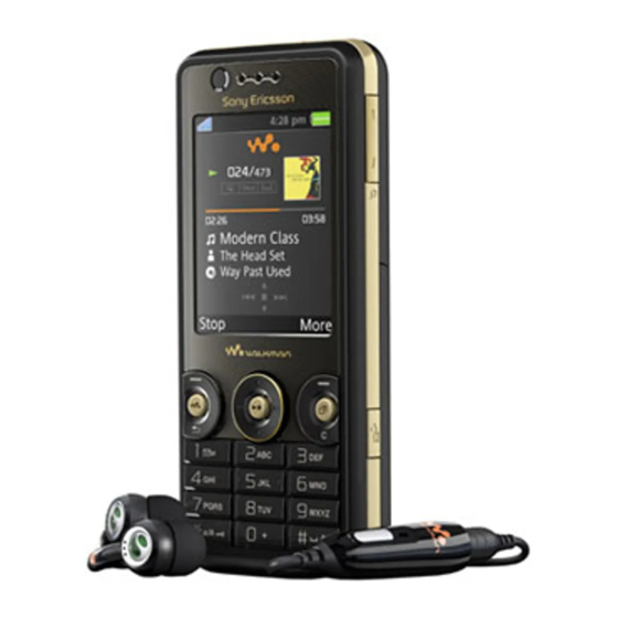 Sony Ericsson Walkman W660i User Manual