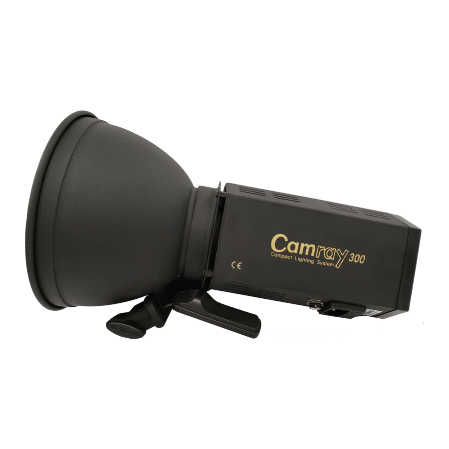 Camray C-300 - Camera Flash Manual