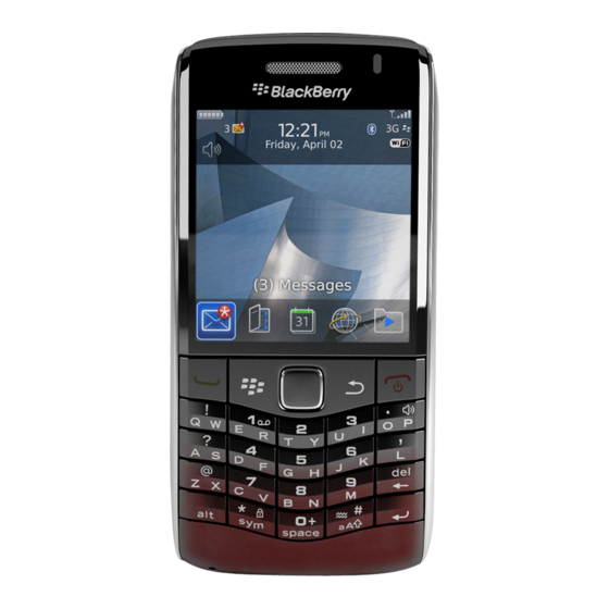 Blackberry PEARL 9100 User Manual