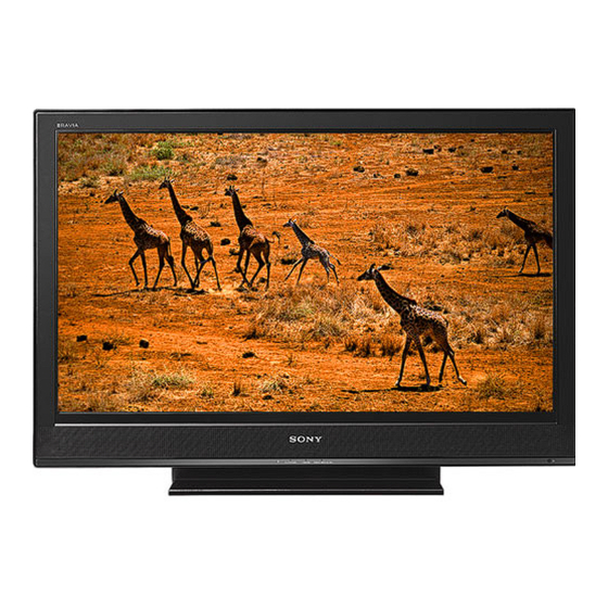 Sony KDL-26M3000 - 26" Bravia M-series Digital Lcd Television Limited Warranty
