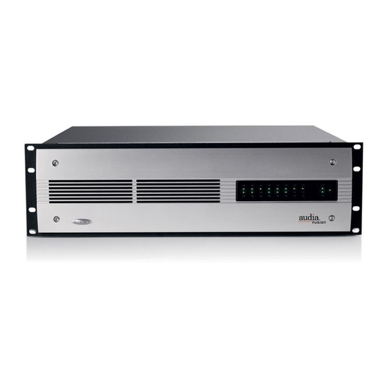 Biamp AUDIAFUSION Manual