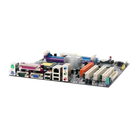 VIA Technologies P4M800 Pro Technical Reference Booklet