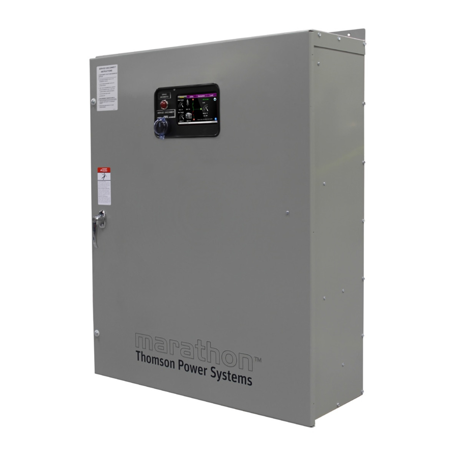 THOMSON TS 870 Installation, Operating & Service Manual