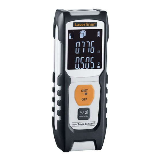 LaserLiner LaserRange-Master i2 Manual