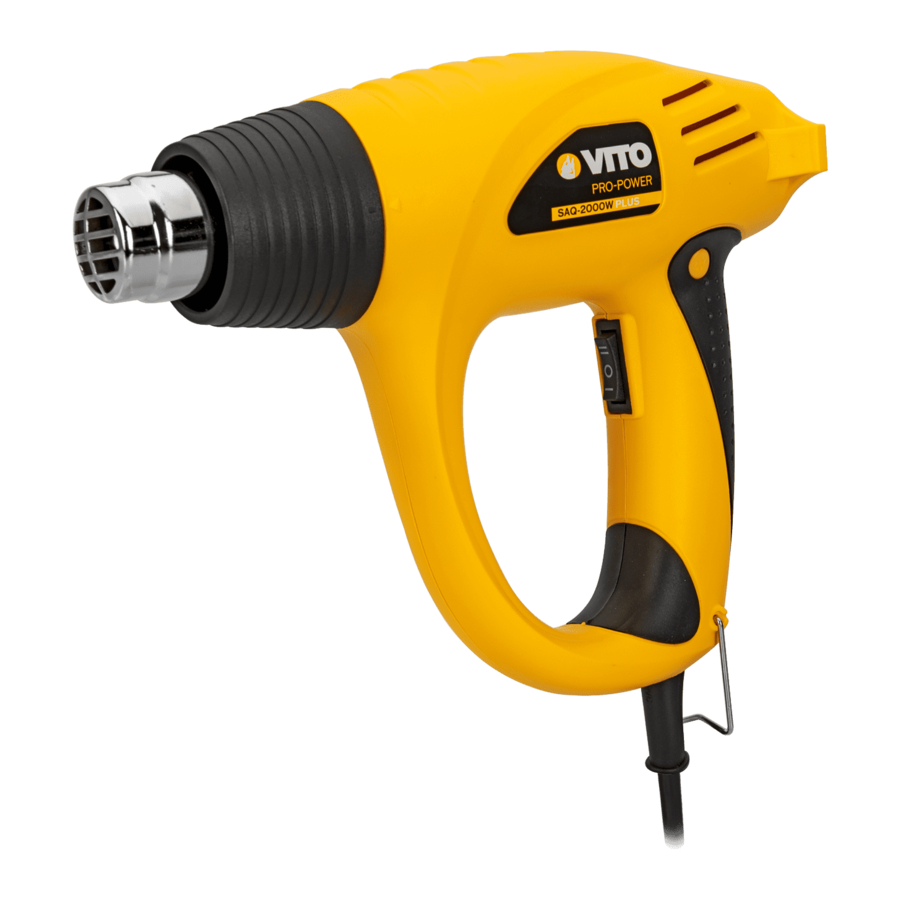 VITO PRO-POWER SAQ-2000W PLUS Instruction Manual