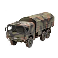 REVELL MAN 7t Mil gl 6x6 truck Assembly Manual