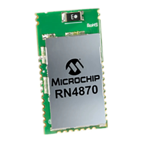 Microchip Technology RN4870/71 Manual