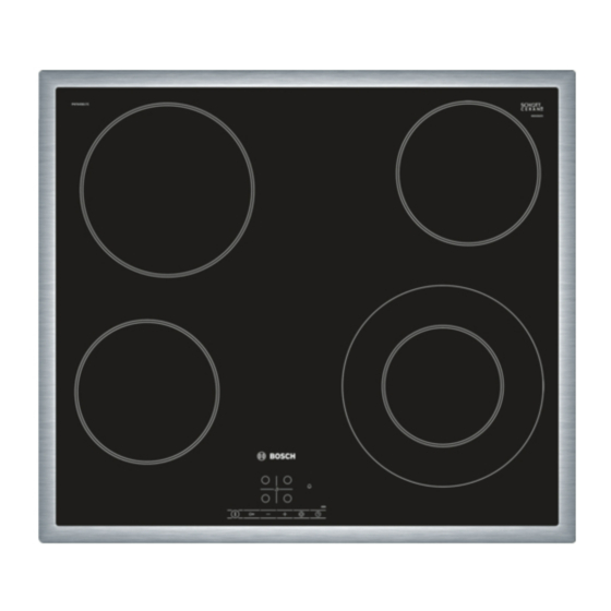 Bosch PKF6-FP Series User Manual