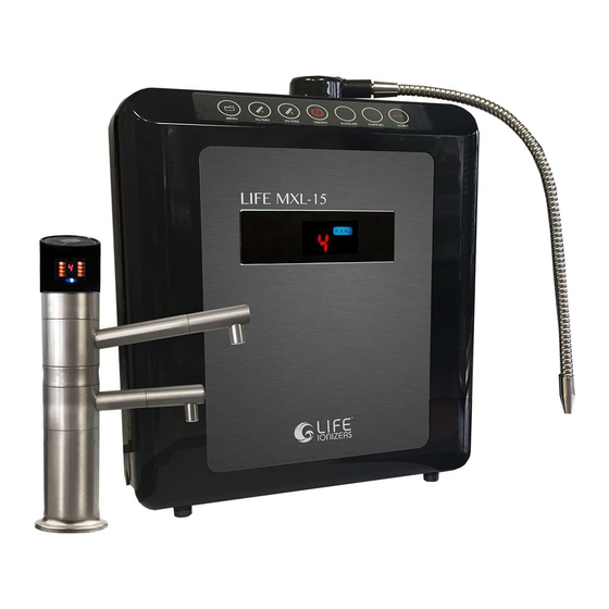 Life Ionizers Next Generation LIFE MXL-15 C Manuals