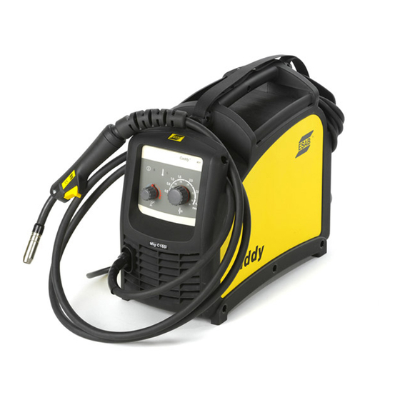ESAB Caddy Mig C160i Instruction Manual