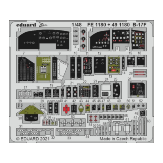 Eduard ZOOM B-17F Quick Start Manual