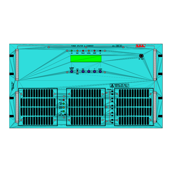 R.V.R. Elettronica HC5-10 Manuals