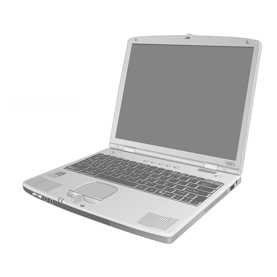 Compaq Laptop Getting Started Manual