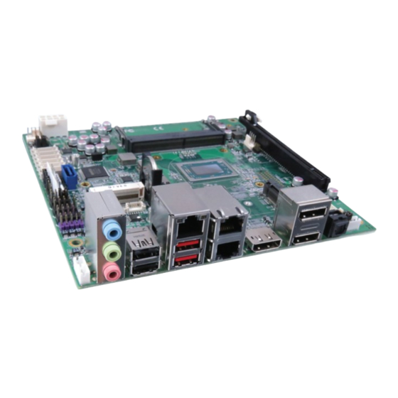 S&T Kontron mITX-VR1000 V2.0 Quick Installation Manual