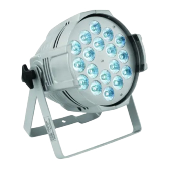 EuroLite LED ML-56 QCL RGBW 18x10W FLOOR User Manual
