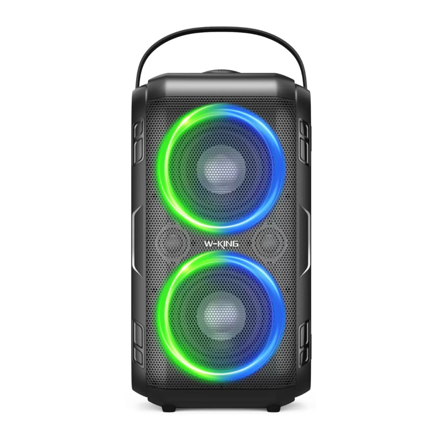 W-KING T9-2 - Wireless Stereo Manual