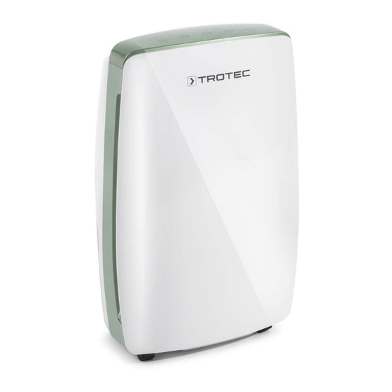 Trotec TTK 68 E Operating Manual