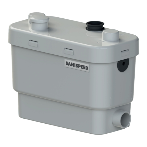 SFA SANISPEED Quick Start Manual