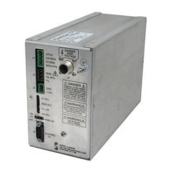 Spellman XRM Series Instruction Manual