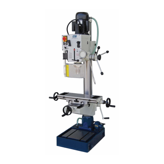 Itm TGMD400 Operator's Manual