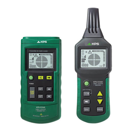 Mgl KPS-CC840 Instruction Manual