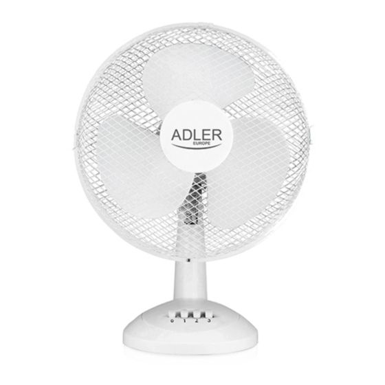 Adler Europe AD 7301 User Manual