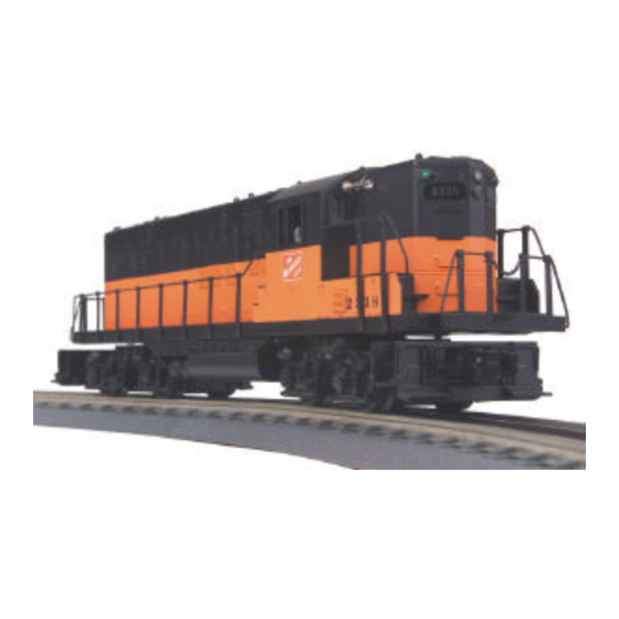 MTHTrains PREMIER GP-7 DIESEL ENGINE Operating Instructions Manual