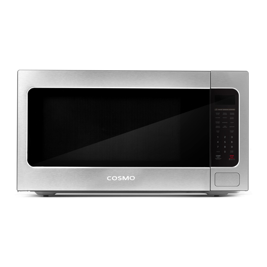 Cosmo COS-BIM22SSB - Microwave Manual