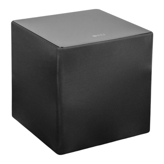 KEF Kube 15 MIE User Manual