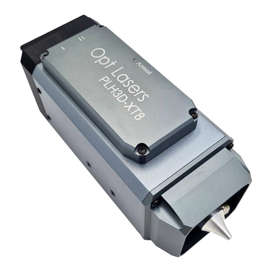 Opt Lasers PLH3D-XT8 User Manual
