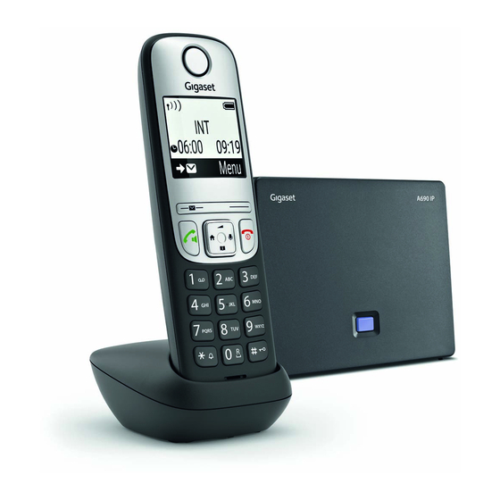 Gigaset A690 IP BASE Manual