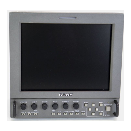 Sony LMD-9020 Features & Specifications