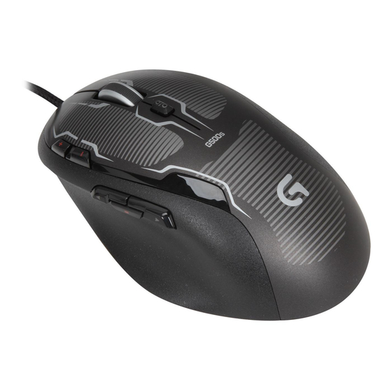 Logitech G500s Setup Manual