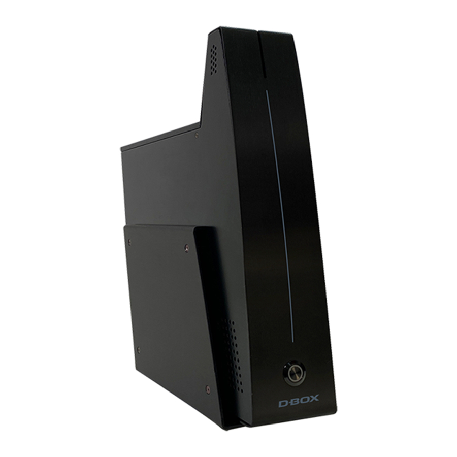 D-Box HaptiSync Hub Quick Start Manual