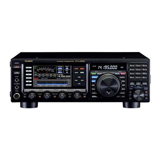 Yaesu FTDX3000 Setup