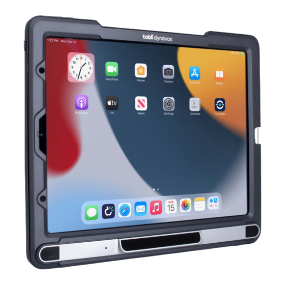 Tobii Dynavox TD Pilot Quick Start Manual
