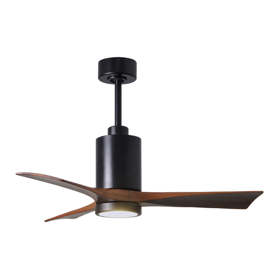 Atlas fan company Patricia-3 Instructions Manual