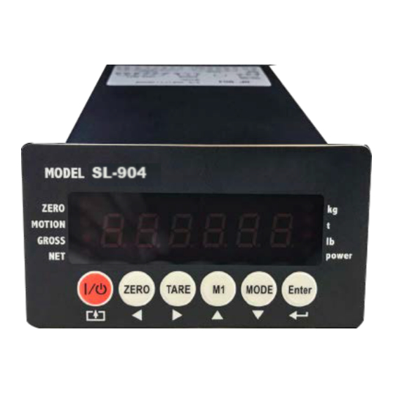 SellEton Scales SL-904 User Manual