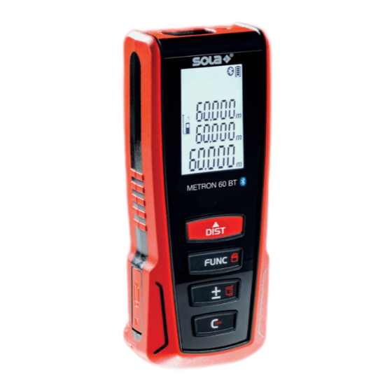 Sola METRON 60 BT Manual