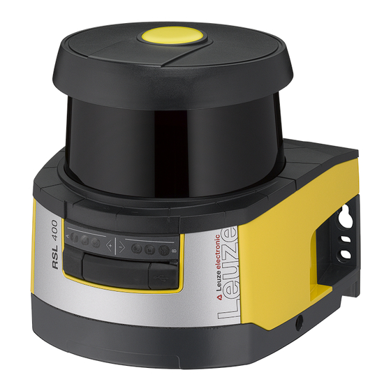 User Manuals: Leuze RSL 440 Safety Laser Scanner