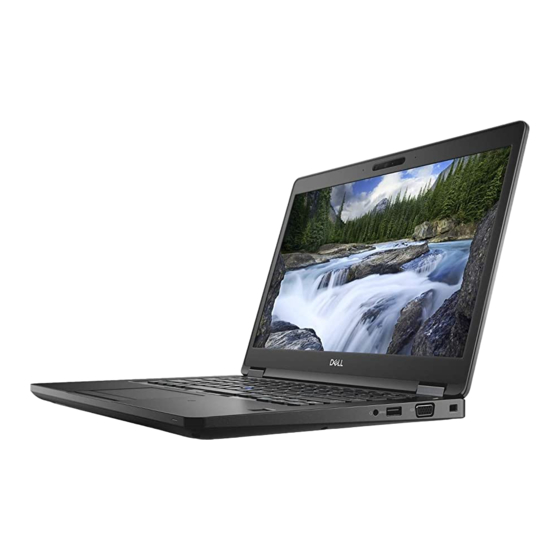 Dell Latitude 5491 Installation Manual