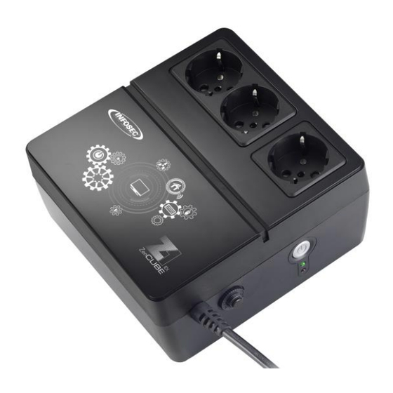 INFOSEC UPS SYSTEM Z1 ZenCUBE EX 400 VA User Manual