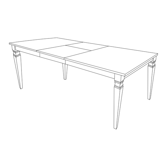 Sunset Furniture DLU-DK-TL-4078-TA Assembly Instructions