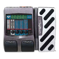 DigiTech Modeling Guitar Processor and USB Recording Interface RP250 Specification Sheet